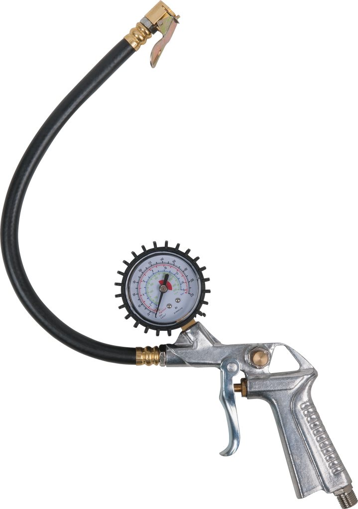 KS Tools Druckluft-Reifenfüllmesser, 0-15bar