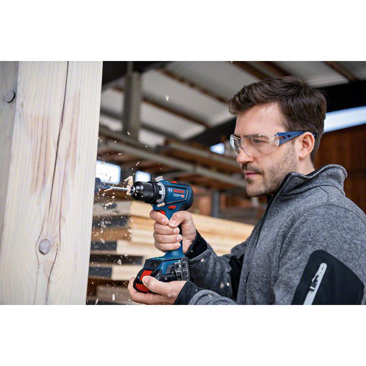 Bosch Akku-Bohrschrauber GSR 18V-90 C mit L-BOXX