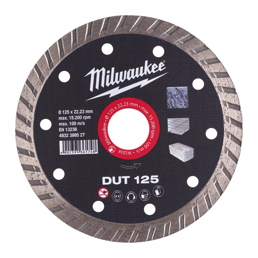Milwaukee - DIAMANTTRENNSCHEIBE DUT125 - 4932399527