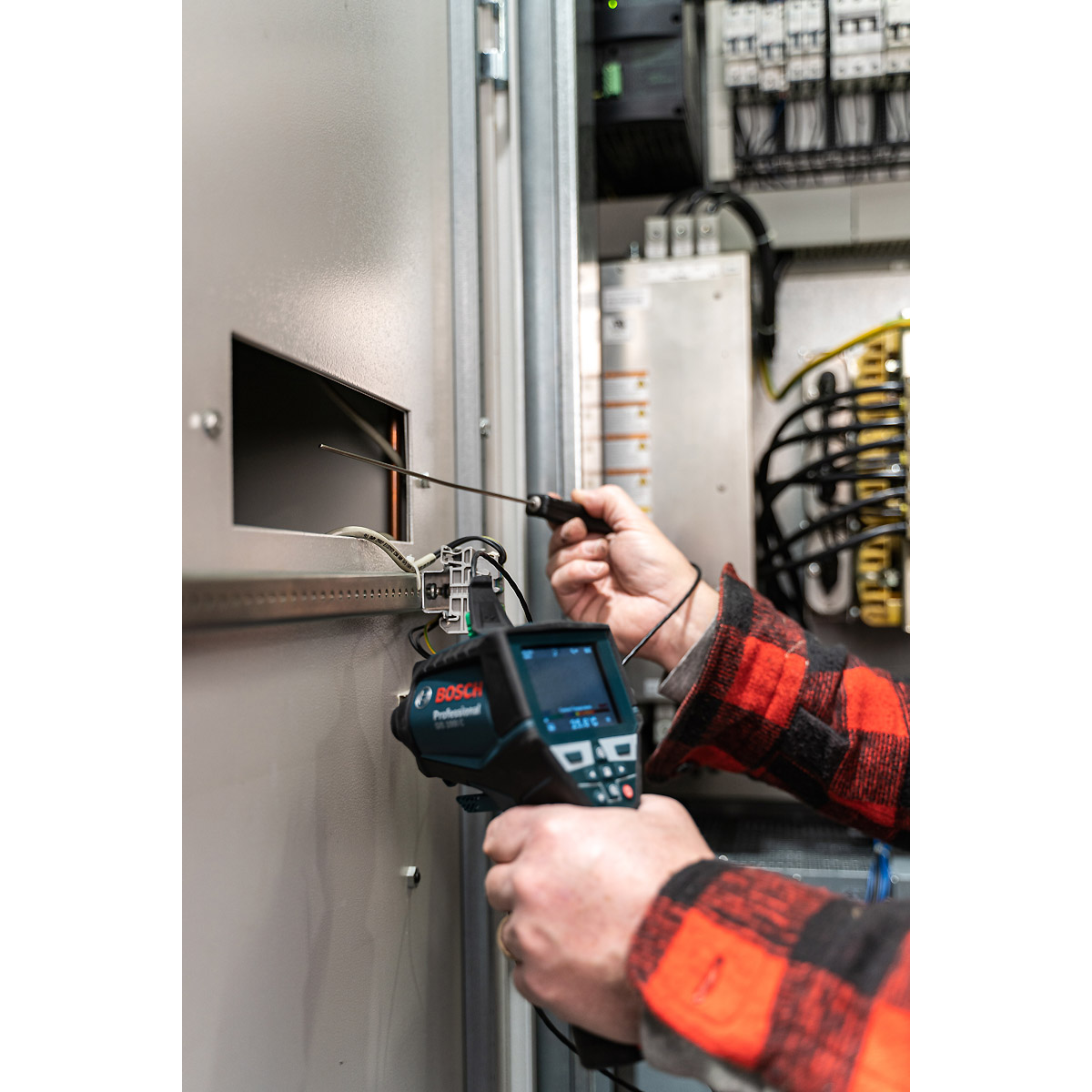 Bosch Thermodetektor GIS 1000 C, mit Akku-Adapter