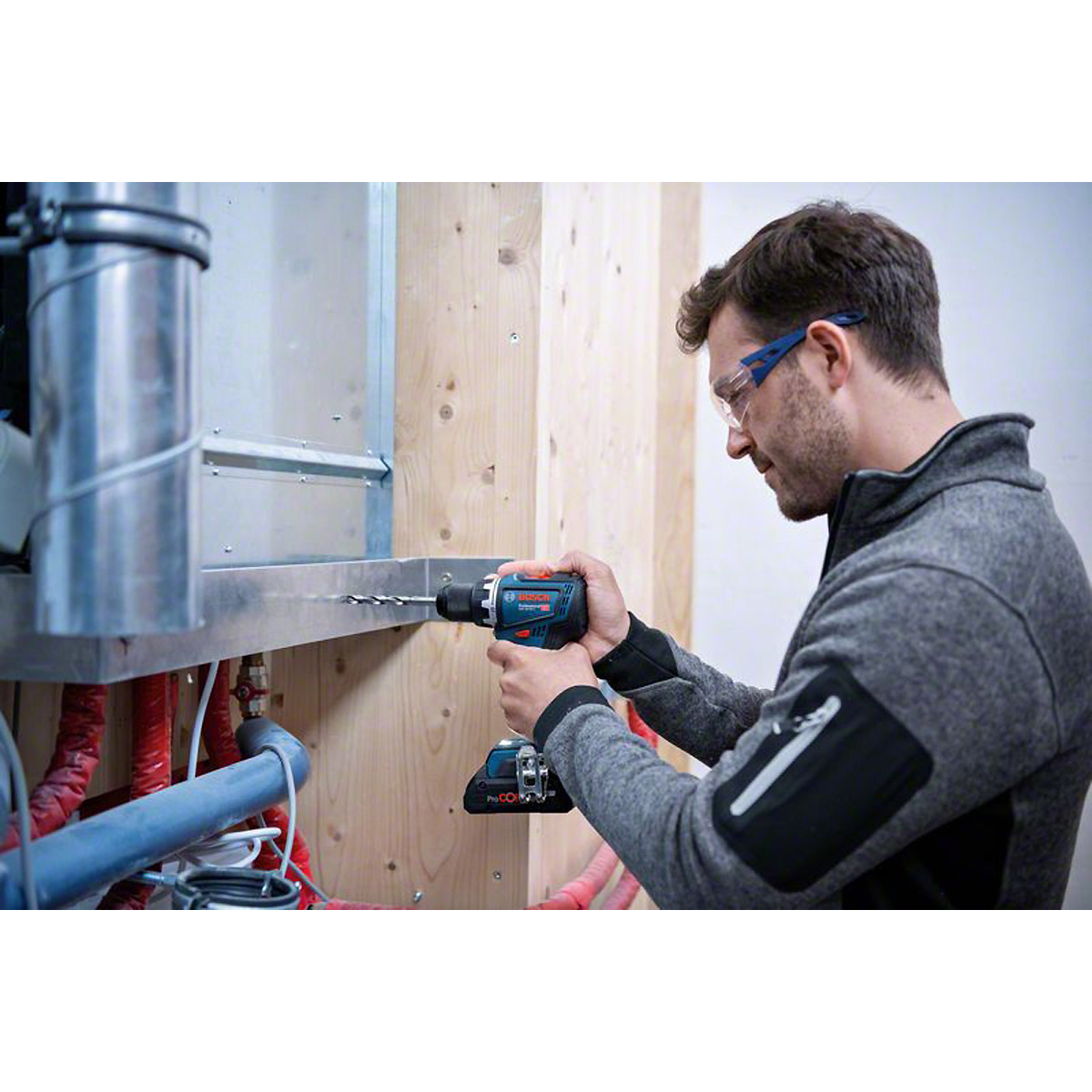 Bosch Akku-Bohrschrauber GSR 18V-90 C mit L-BOXX