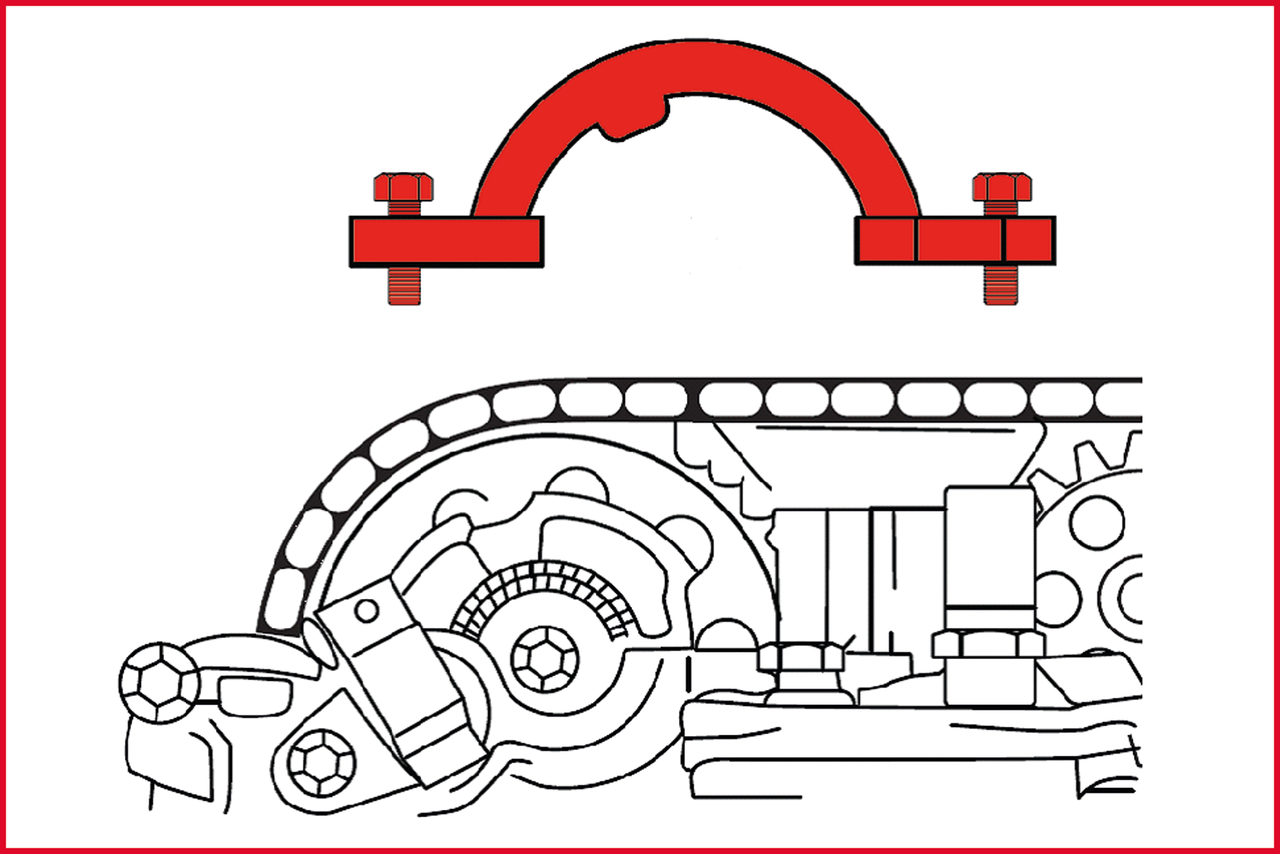 KS Tools Motoreinstell-Werkzeug-Satz für Isuzu - GM - Opel - Saab, 32-tlg
