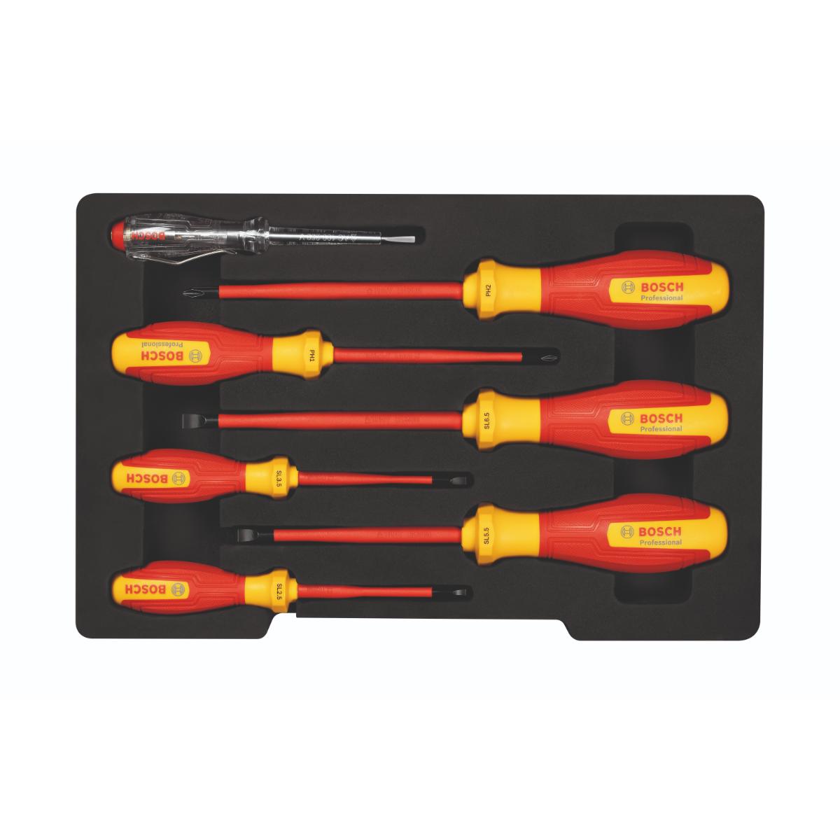 Bosch VDE Schraubendreher-Set 7-teilig PH/SL