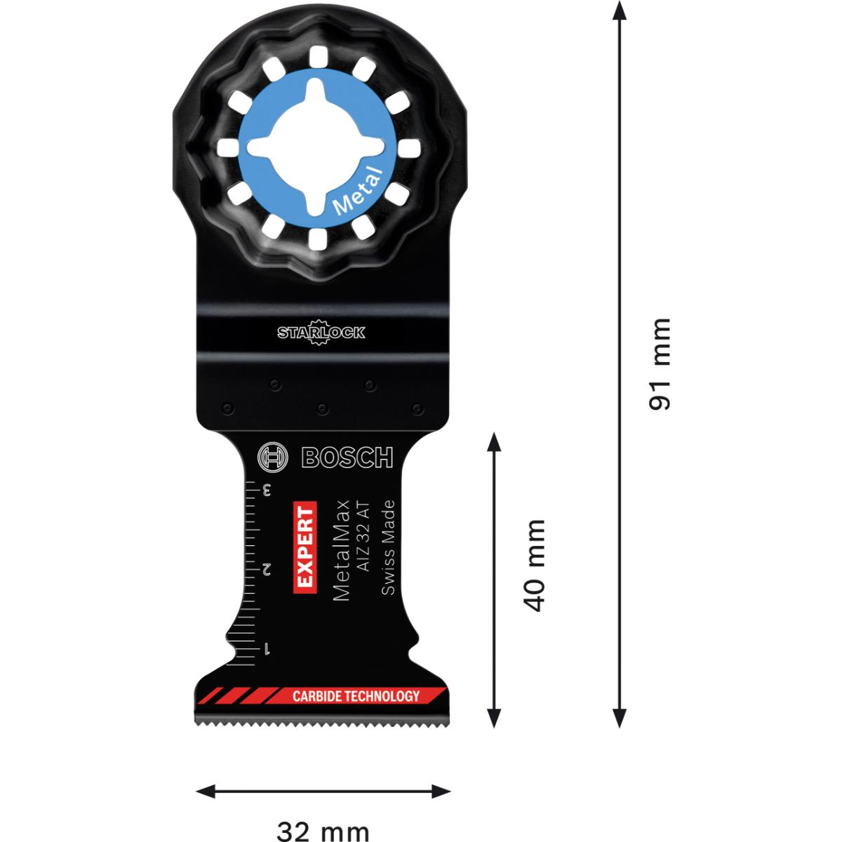 Bosch Tauchsägeblatt Metal AIZ32AT 10St EXPE