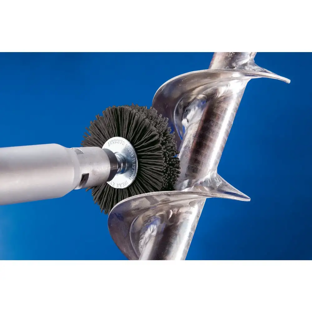 PFERD TOOLS Rundbürste ungezopft RBU Keramik-Filament mit Schaft
