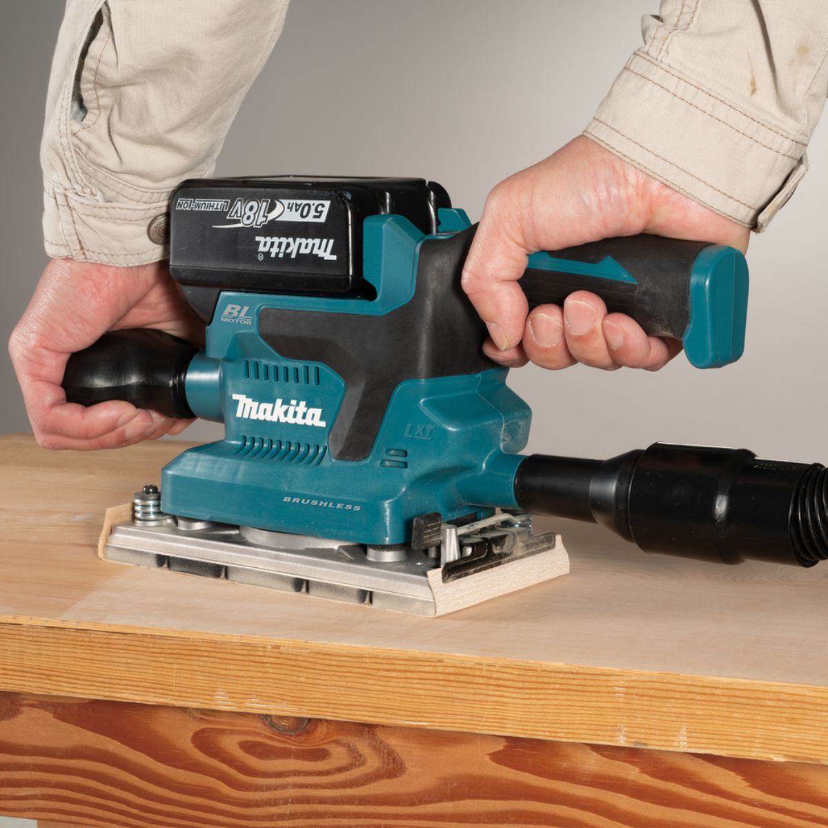 Makita Akku-Schwingschleifer 18V (ohne Akku, ohne Ladegerät) DBO380Z
