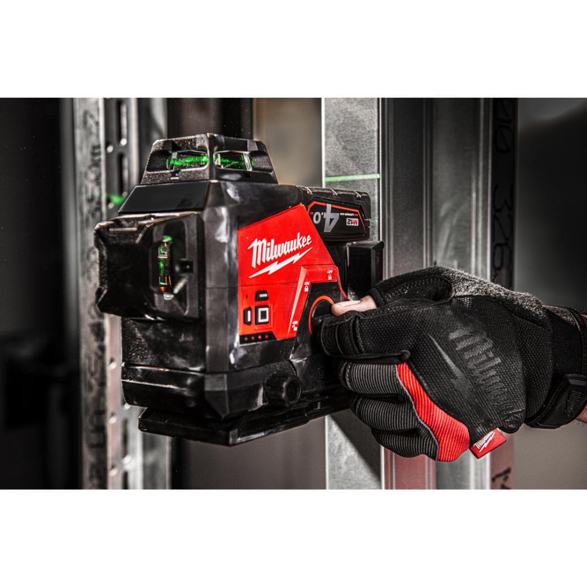 Milwaukee Kreuzlinienlaser 3x 360° M12 3PL-401C