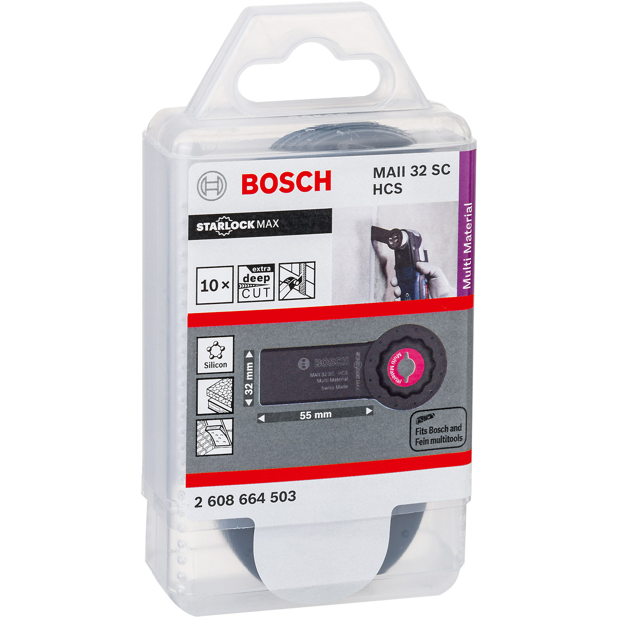 Bosch HCS Universalfugenschneider MAII 32 SC, 55 x 32 mm