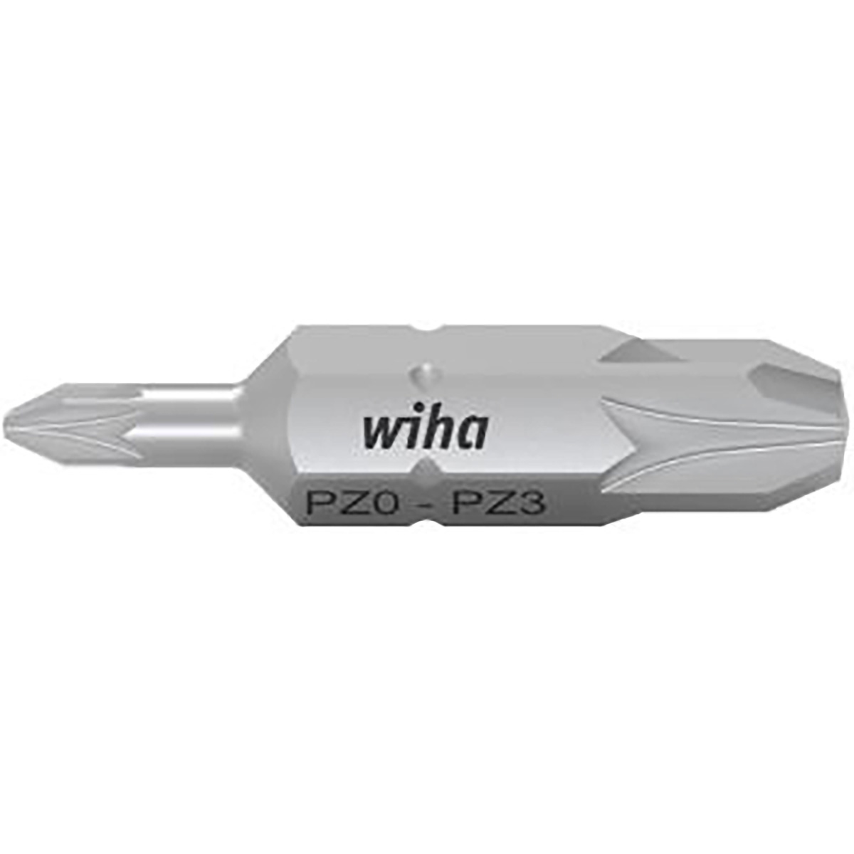 Wiha Bit Set Doppelbit Pozidriv (PZ0/PZ3) 10-teiliges Set in Box