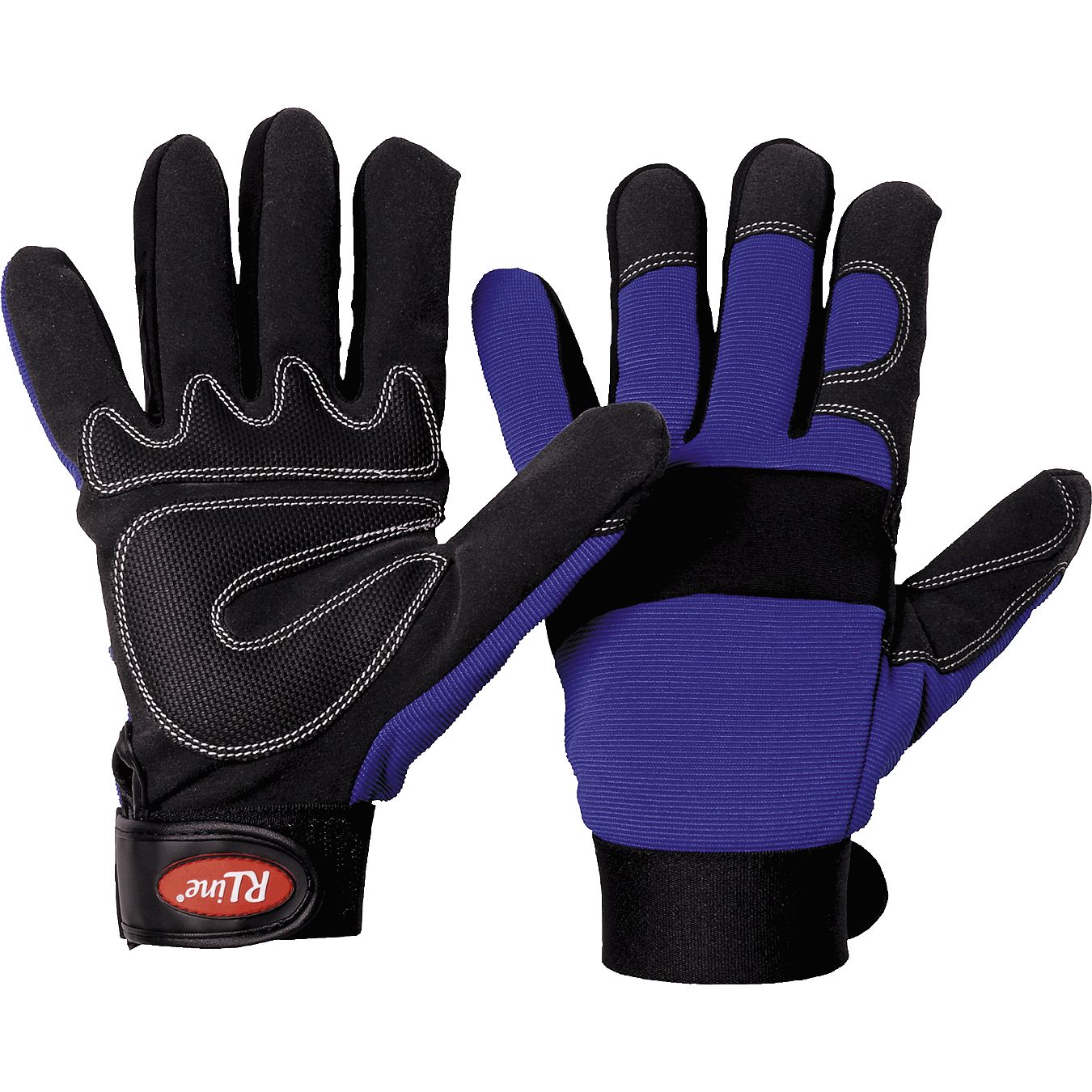 Arbeitshandschuhe Synthetikleder blau