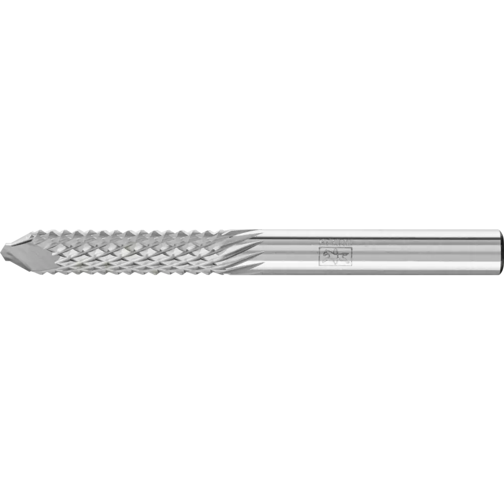 PFERD TOOLS Hartmetall Frässtift Zylinder ZYA FVKS mit Zentrierbohrerspitze für Kunststoffe (GFK/CFK)