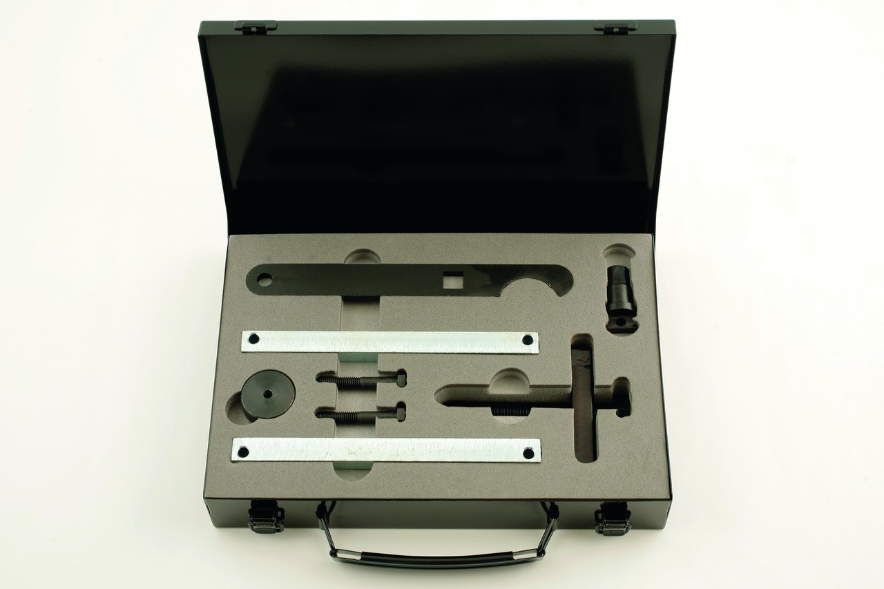KS Tools Motoreinstell-Werkzeug-Satz für Jaguar - Land Rover, 8-tlg