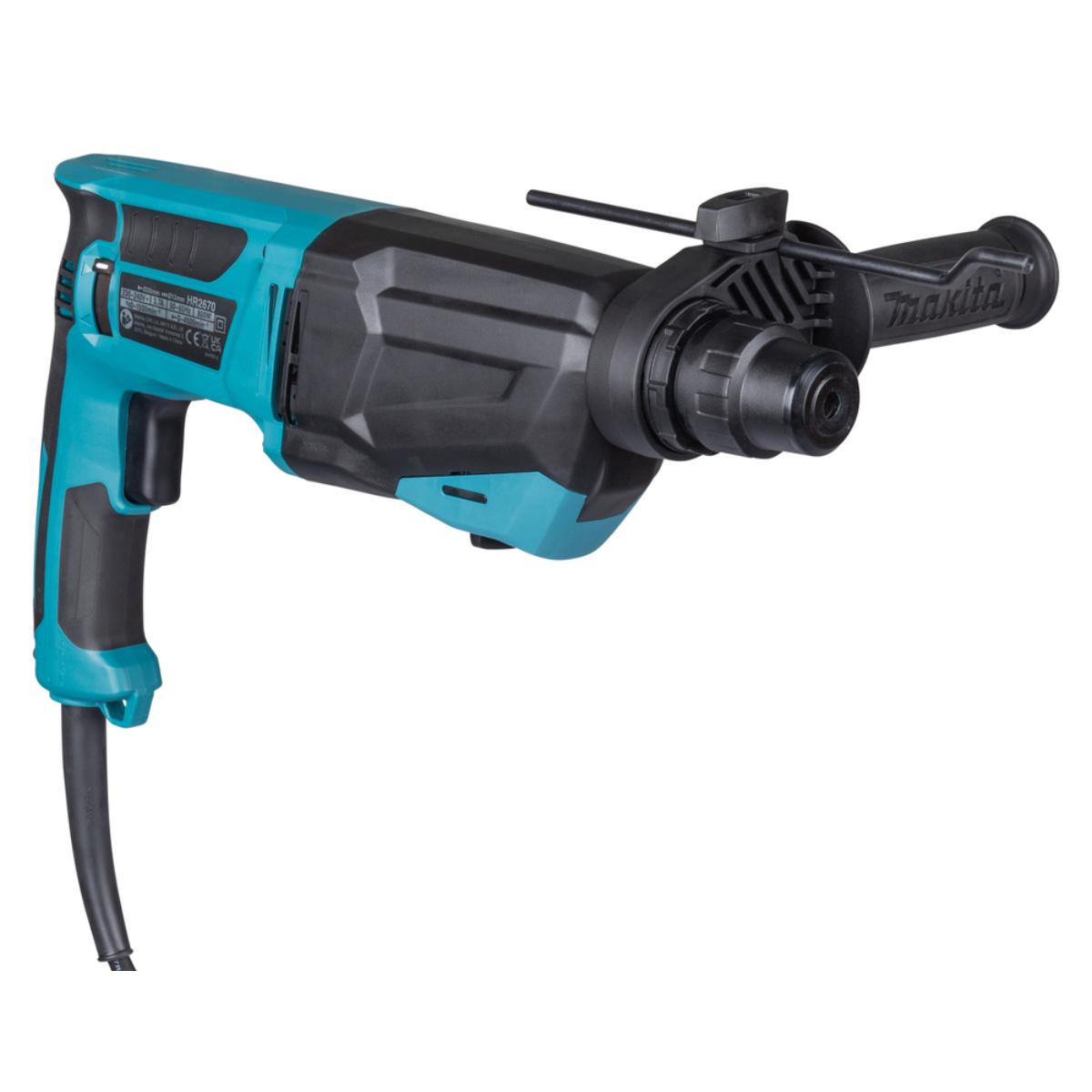 Makita Kombihammer 800 W, SDS-PLUS, 26 mm, 3,0 J - HR2670