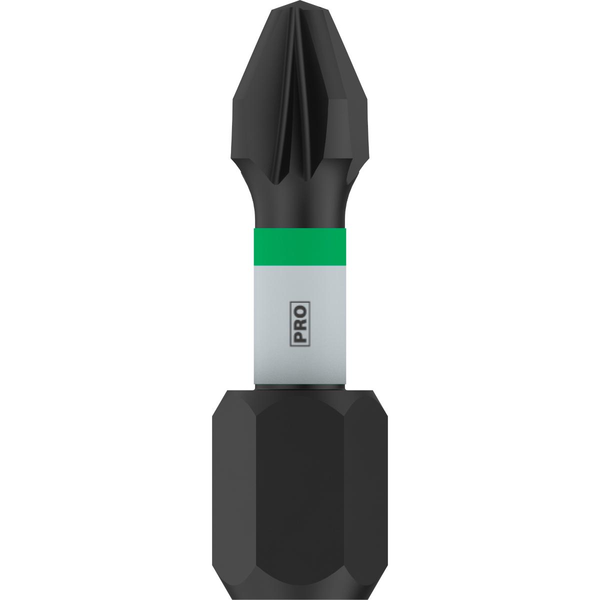 Bosch PRO Impact Control Schrauberbit, 25 mm, 2x PZ2 für Schraubendreher