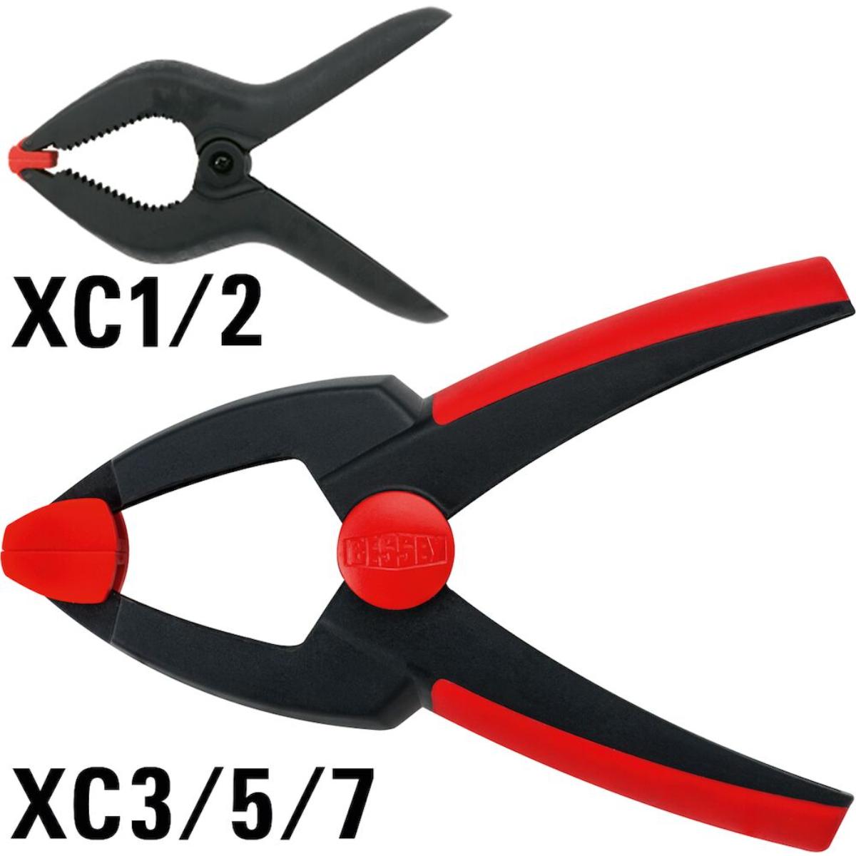 BESSEY Federzwinge Clippix XC Set 7 x XC1