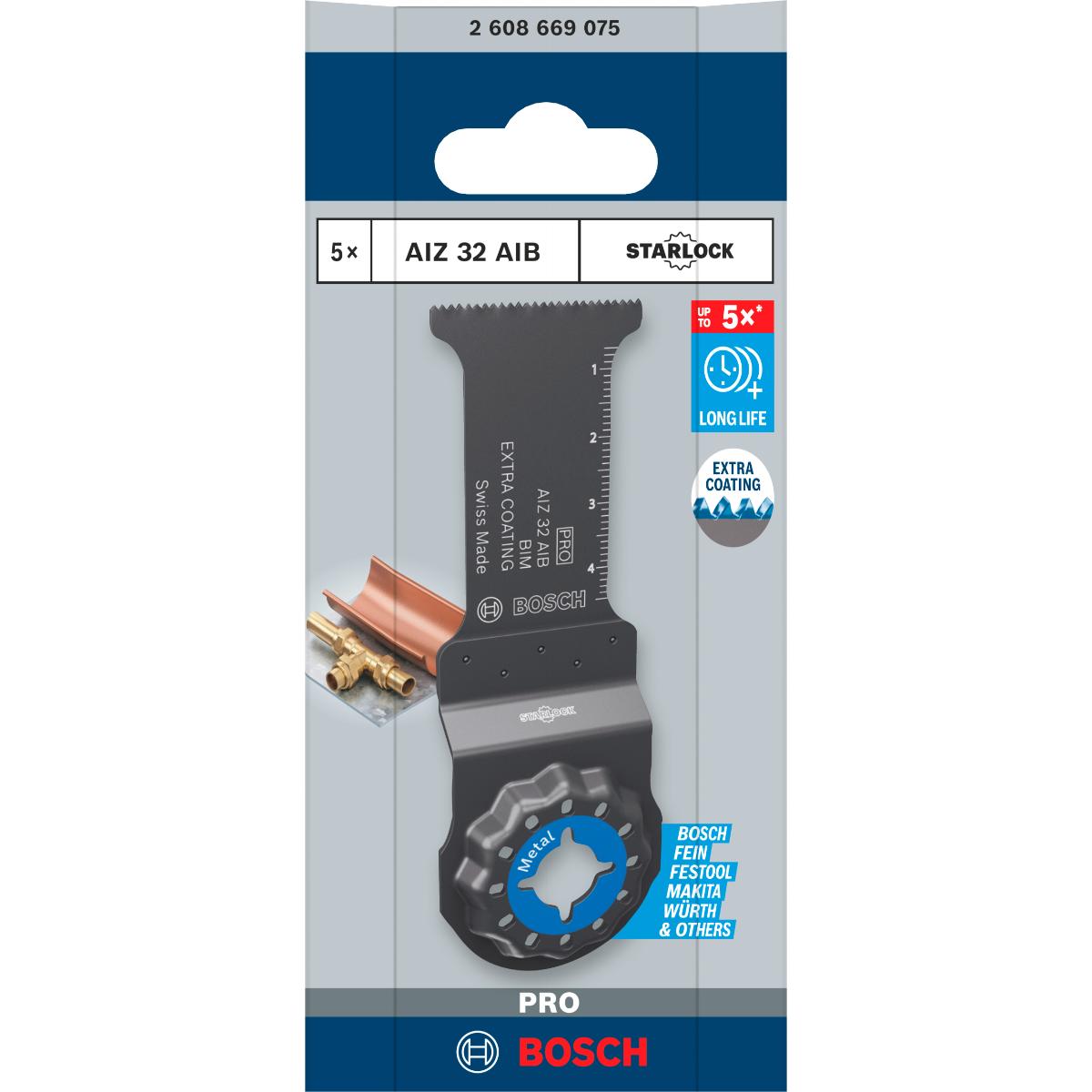 Bosch PRO AIZ 32 AIB Blatt für Multifunktionswerkzeuge,32 x 50 mm