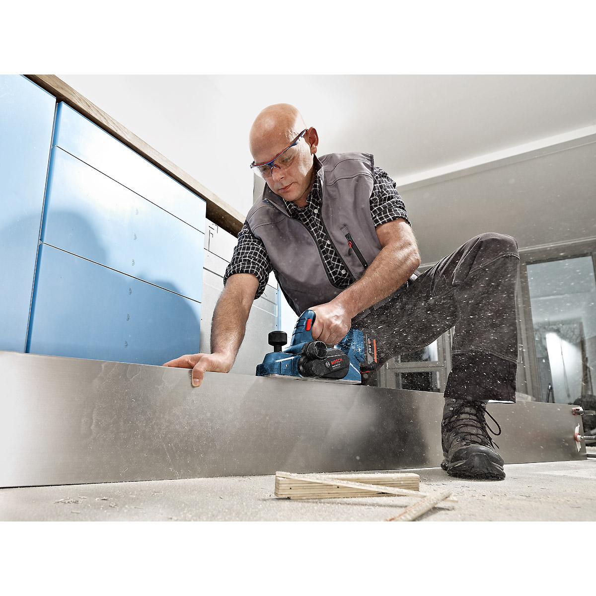 Bosch Akku-Hobel GHO 18 V-LI