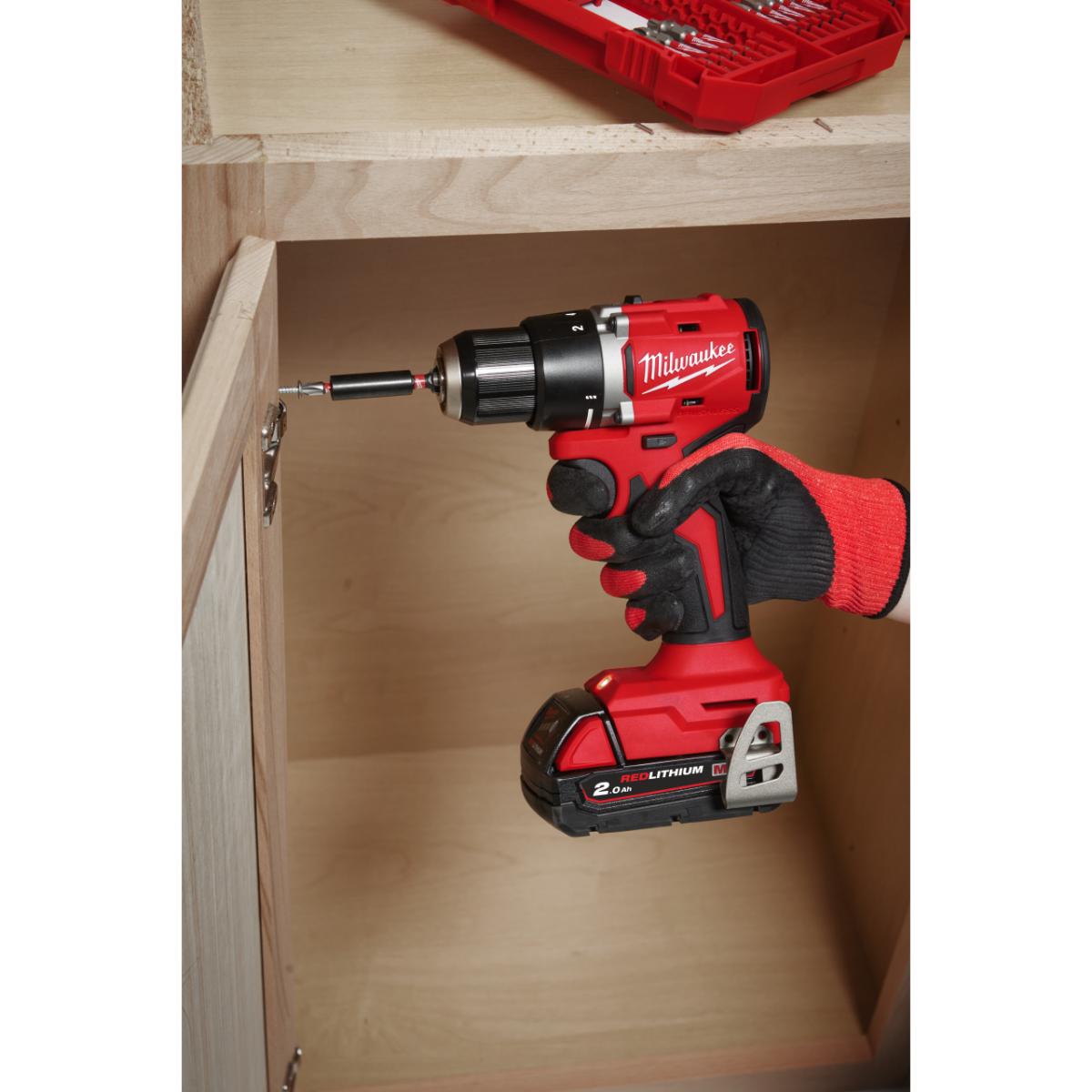 Milwaukee M18 bürstenloser Akku - Bohrschrauber, M18BLDDRC - 0X