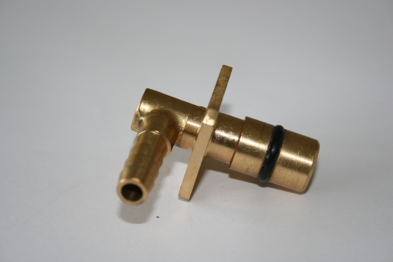 ELMAG PVC-Anschlußwinkel mit O-Ring Nr. 3+4