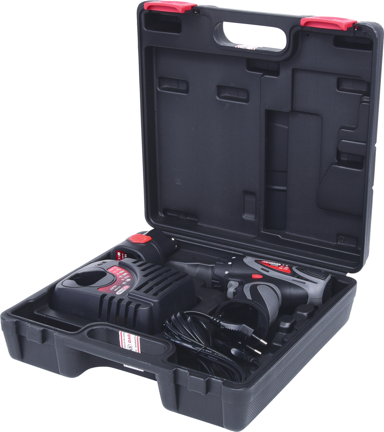 KS Tools 1-4'' Akku-Bit-Schrauber, 24Nm, 400 U-min 10,8V, mit 1 Akku und 1 Ladegerät