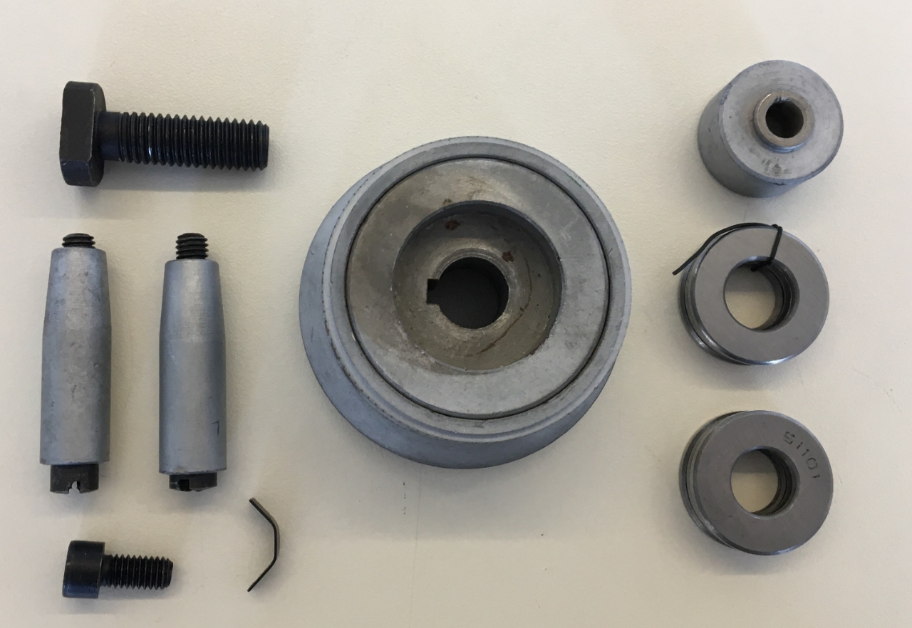 ELMAG Handrad komplett für Oberschlitten
