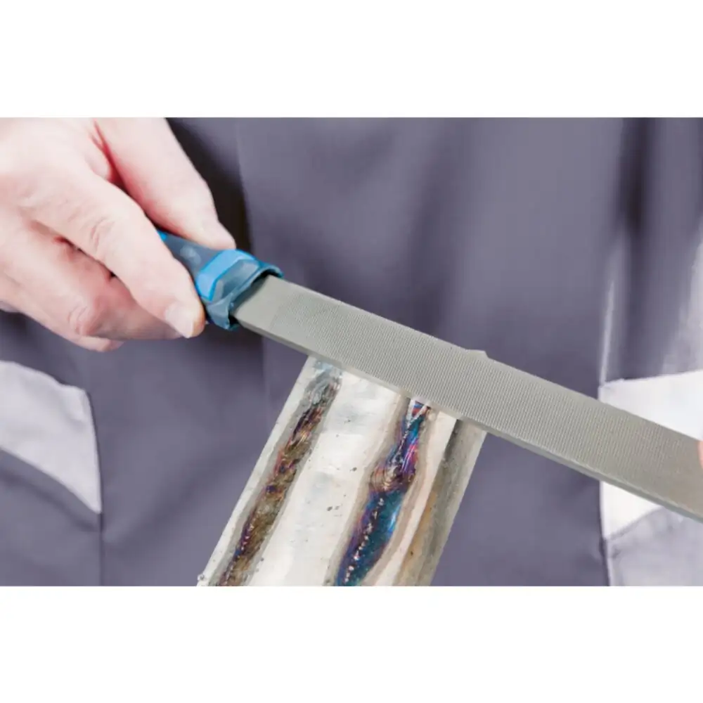 PFERD TOOLS Werkstattfeilen-Set WRU 5-tlg. in Rolltasche Hieb 3 für Feinbearbeitung, Schlichten
