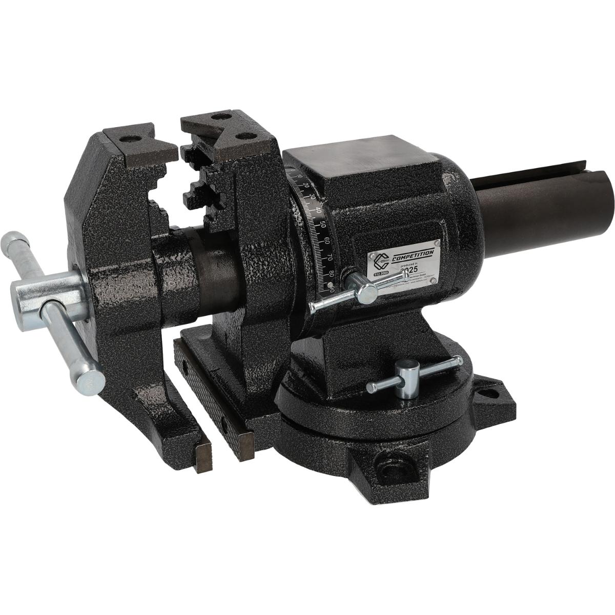 COMPETITION Parallel-Schraubstock mit Drehteller, 5, 125 mm