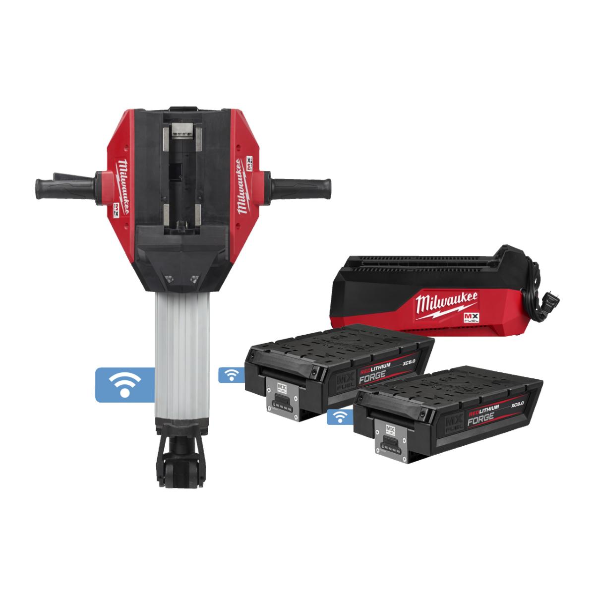 Milwaukee MX FUEL 25 Kg Abbruchhammer MXFDH2528HFC-802