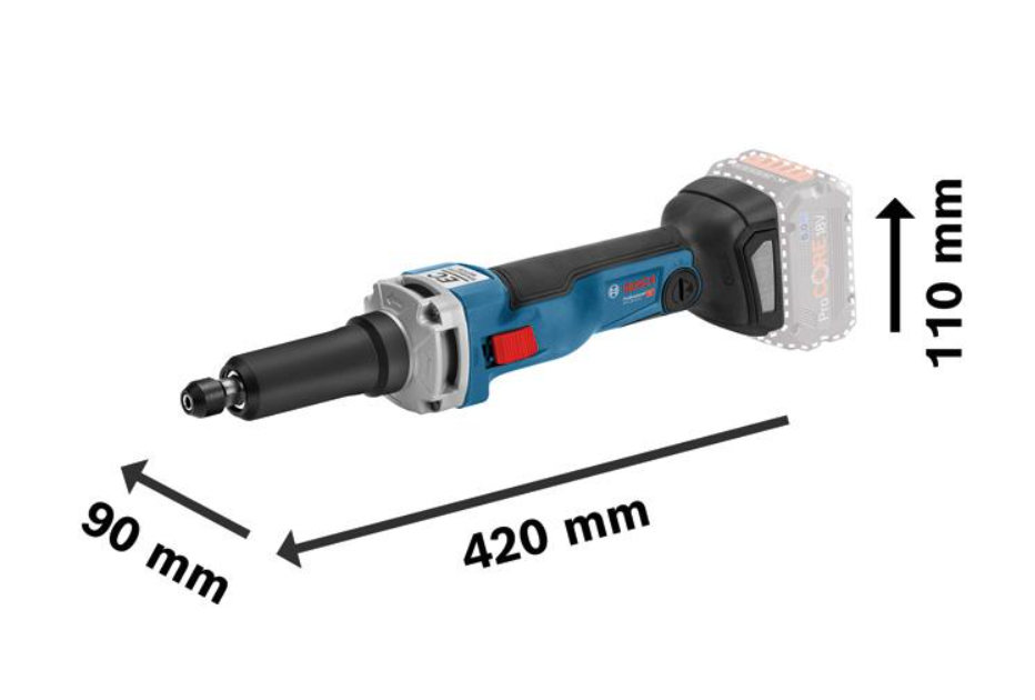 Bosch Akku-Geradschleifer GGS 18V-23 LC