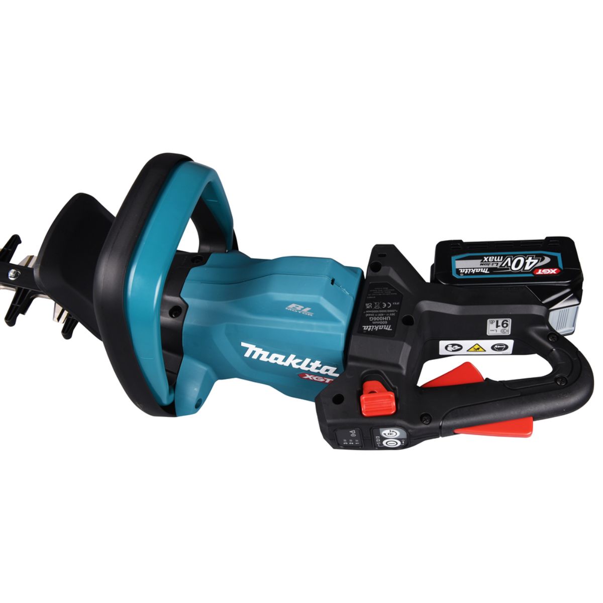Makita Akku-Heckenschere 60 cm 40V max. / 2,5 Ah, 2 Akkus + Ladegerät UH006GD201