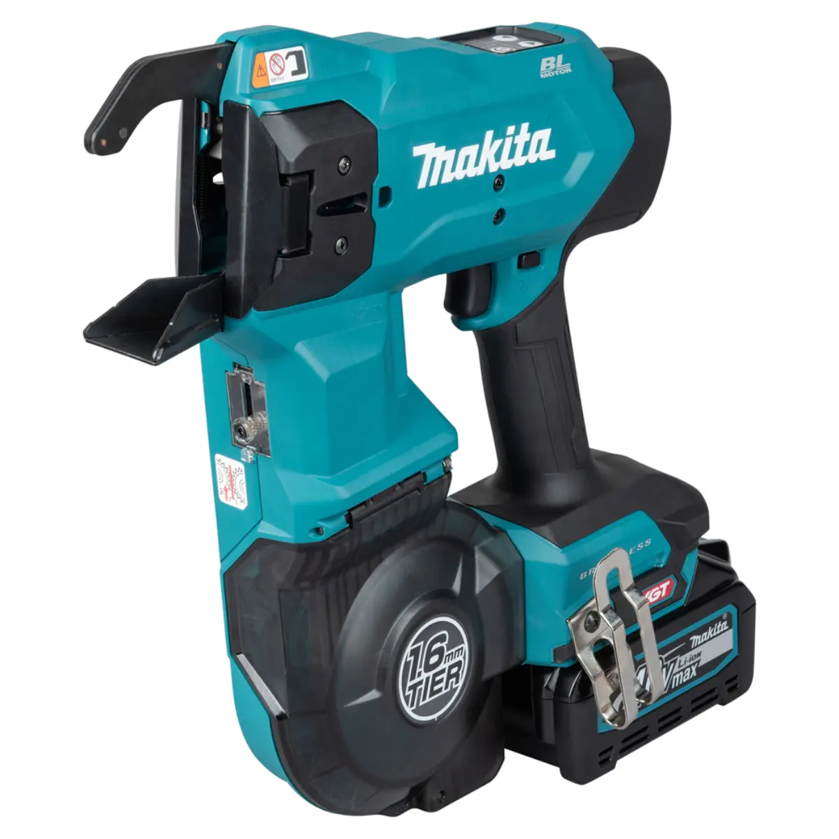 Makita Akku-Bewehrungsverbinder XGT 40V max.  / 4,0 Ah, 2 Akkus + Ladegerät im MAKPAC - TR001GM202