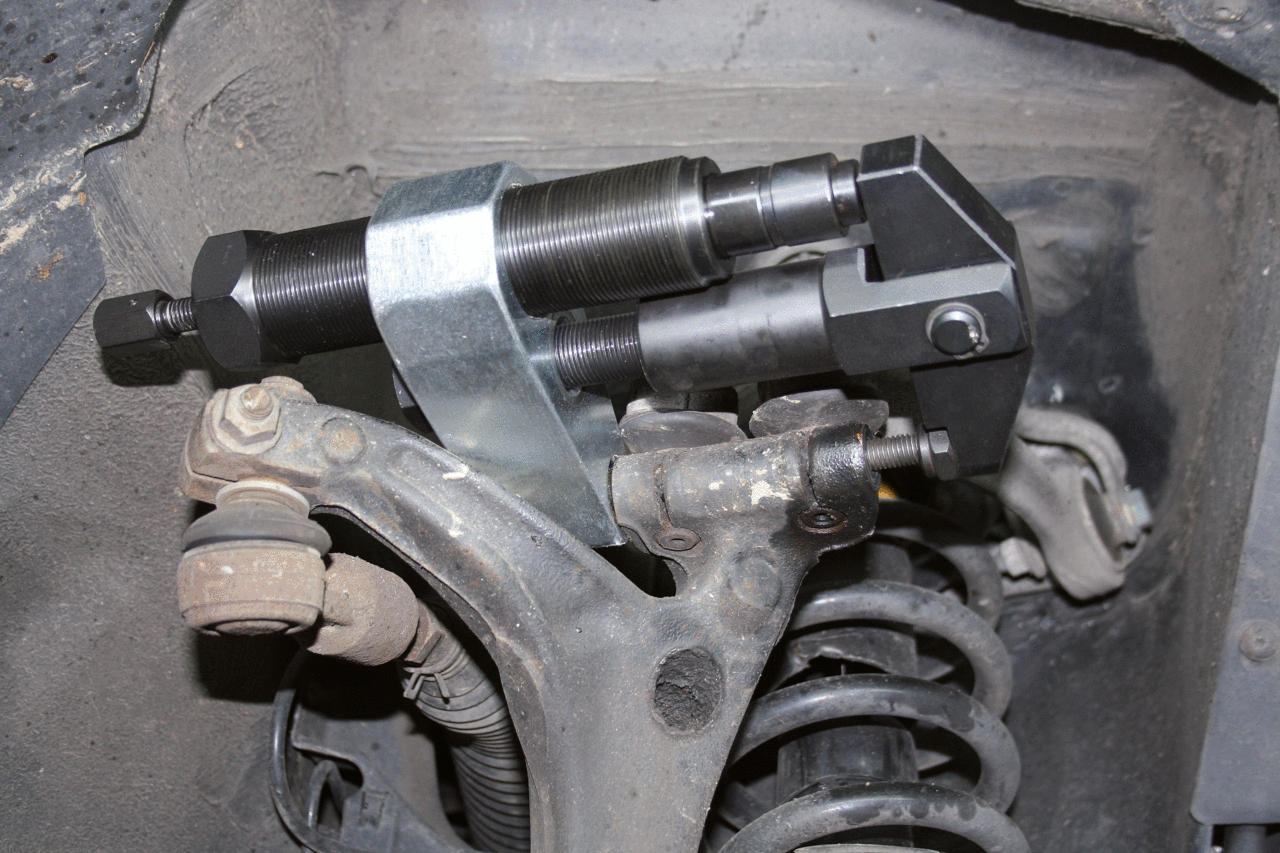 KS Tools Klemmschrauben-Ausdrücker ohne Hydraulikspindel, 3-tlg