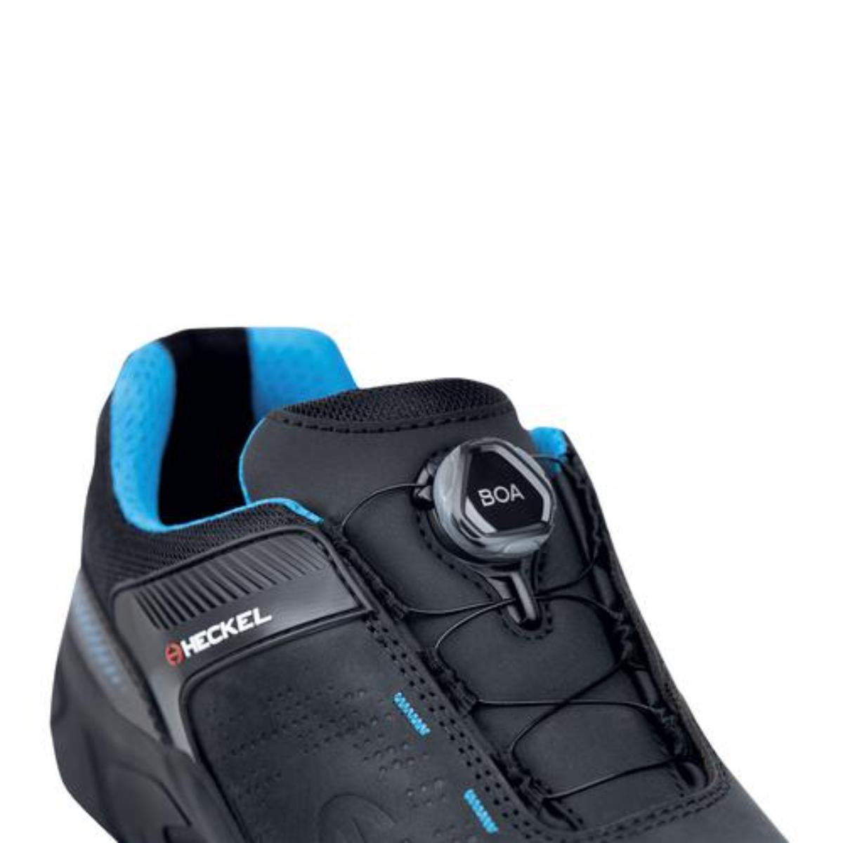 uvex Heckel MACCROSSROAD 3.0 LOW BOA® Sicherheitsschuh S3L Halbschuh schwarz/blau Größe 42 Weite 11