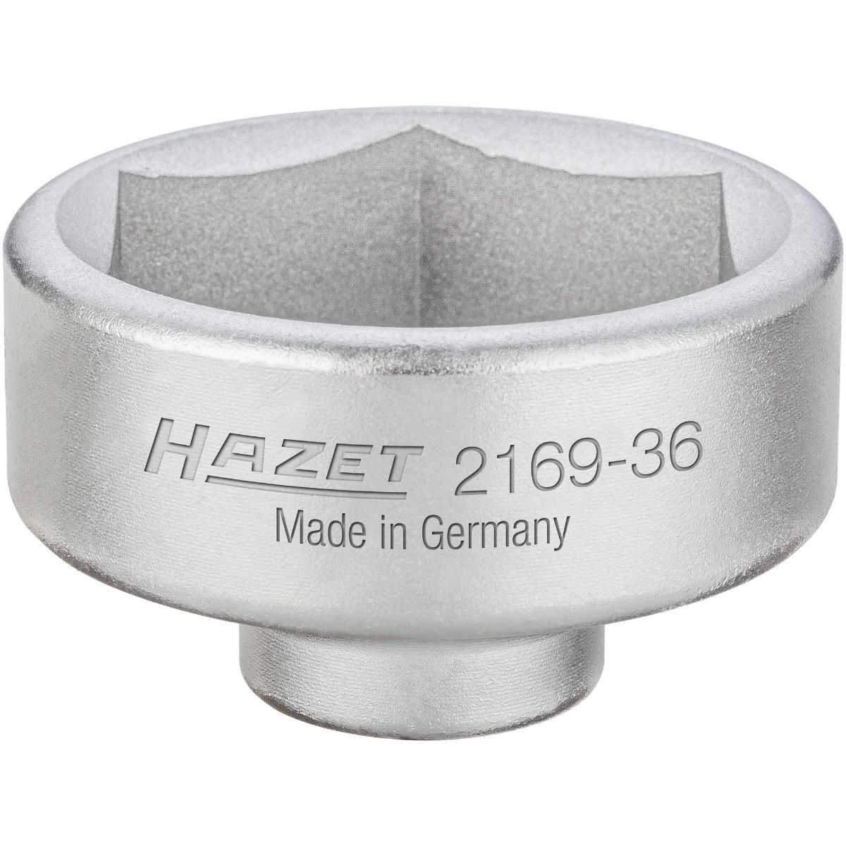 HAZET Ölfilter-Schlüssel Vierkant 10 mm (3/8 Zoll) Außen 6-kant