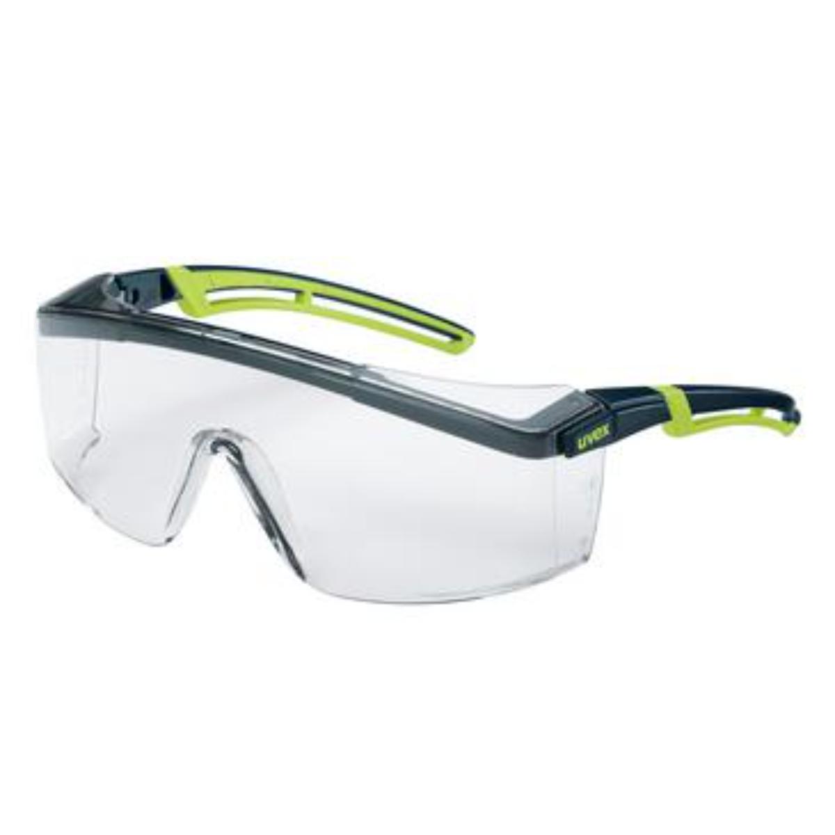 uvex Bügelbrille astrospec 2.0 schwarz, lime in Retailverpackung