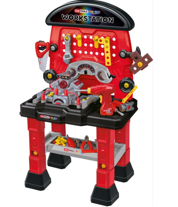 KS TOOLS Workstation for Kids, 78 tlg.