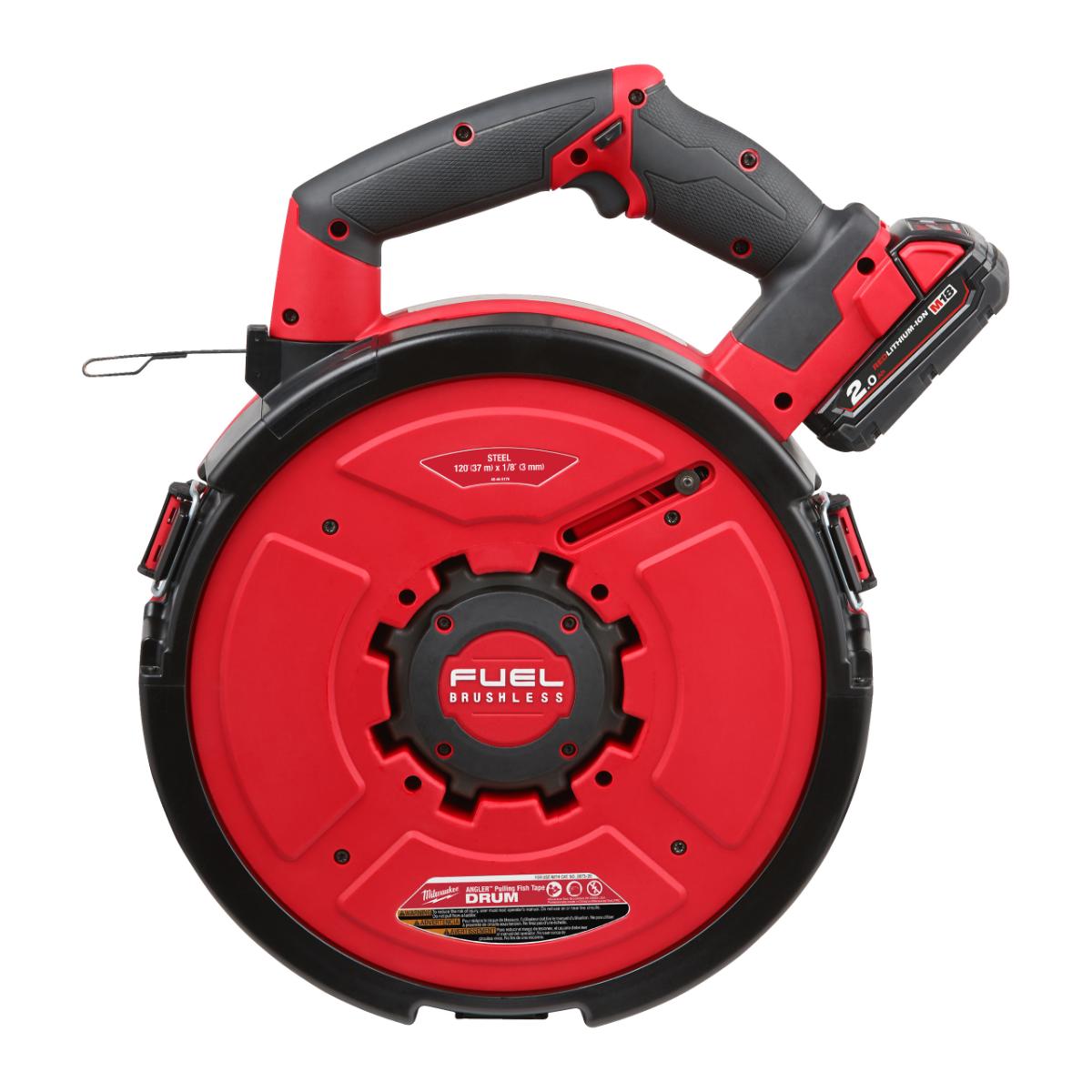 Milwaukee FUEL Akku-Kabeleinziehgerät 36m M18 FPFT-202 36m Stahl Set