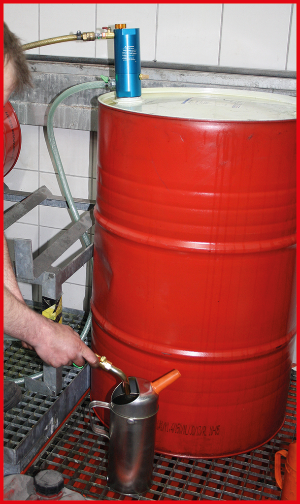KS Tools Hebelzylinder-Fass-Pumpe