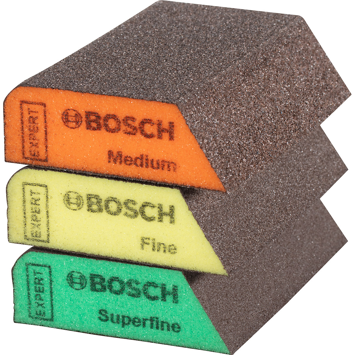 Bosch EXPERT S470 Combi Block, Schleifschwämme, 3-tlg.
