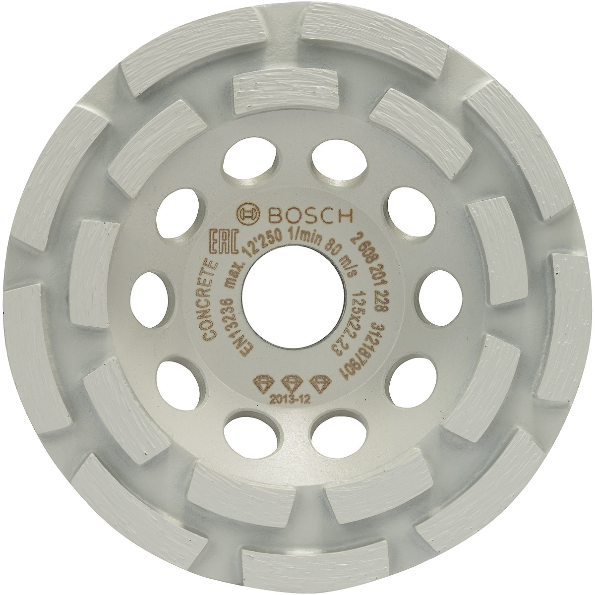 Bosch Diamanttopfscheibe Best for Concrete 125 x 22,23 x 4,5 mm