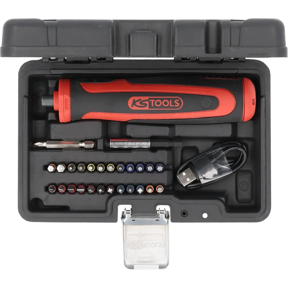 KS TOOLS eMONSTER 1/4" Akku-Bit-Schrauber-Satz, 27-tlg, 6 Nm