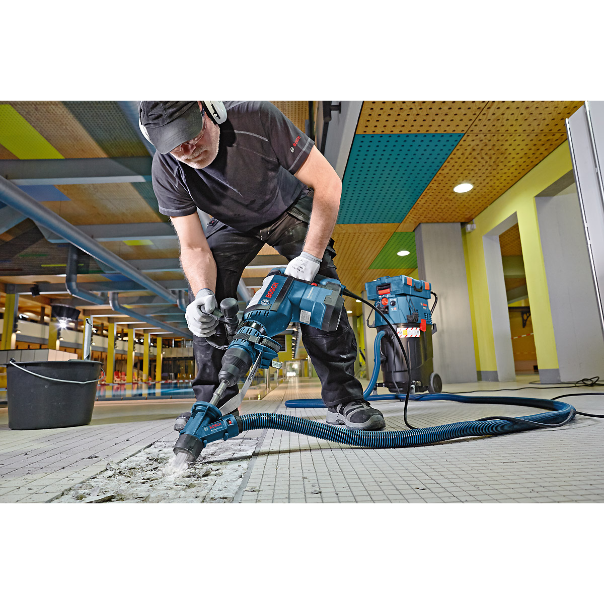 Bosch Absaugvorrichtung, Systemzubehör GDE max