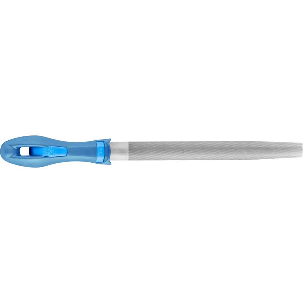 PFERD TOOLS Werkstattfeile mit Heft Halbrund-Spitz