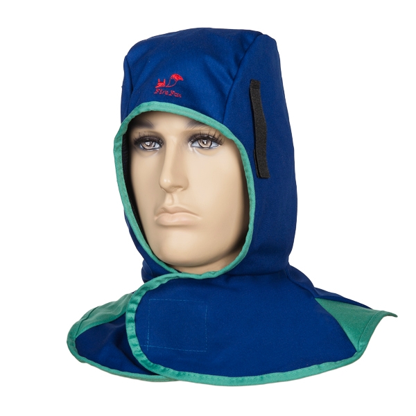 ELMAG Schweißerhaube blau WELDAS 23-6680