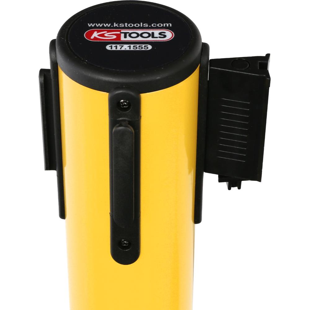 KS Tools Sperrgurtpfosten, Gurt schwarz-gelb