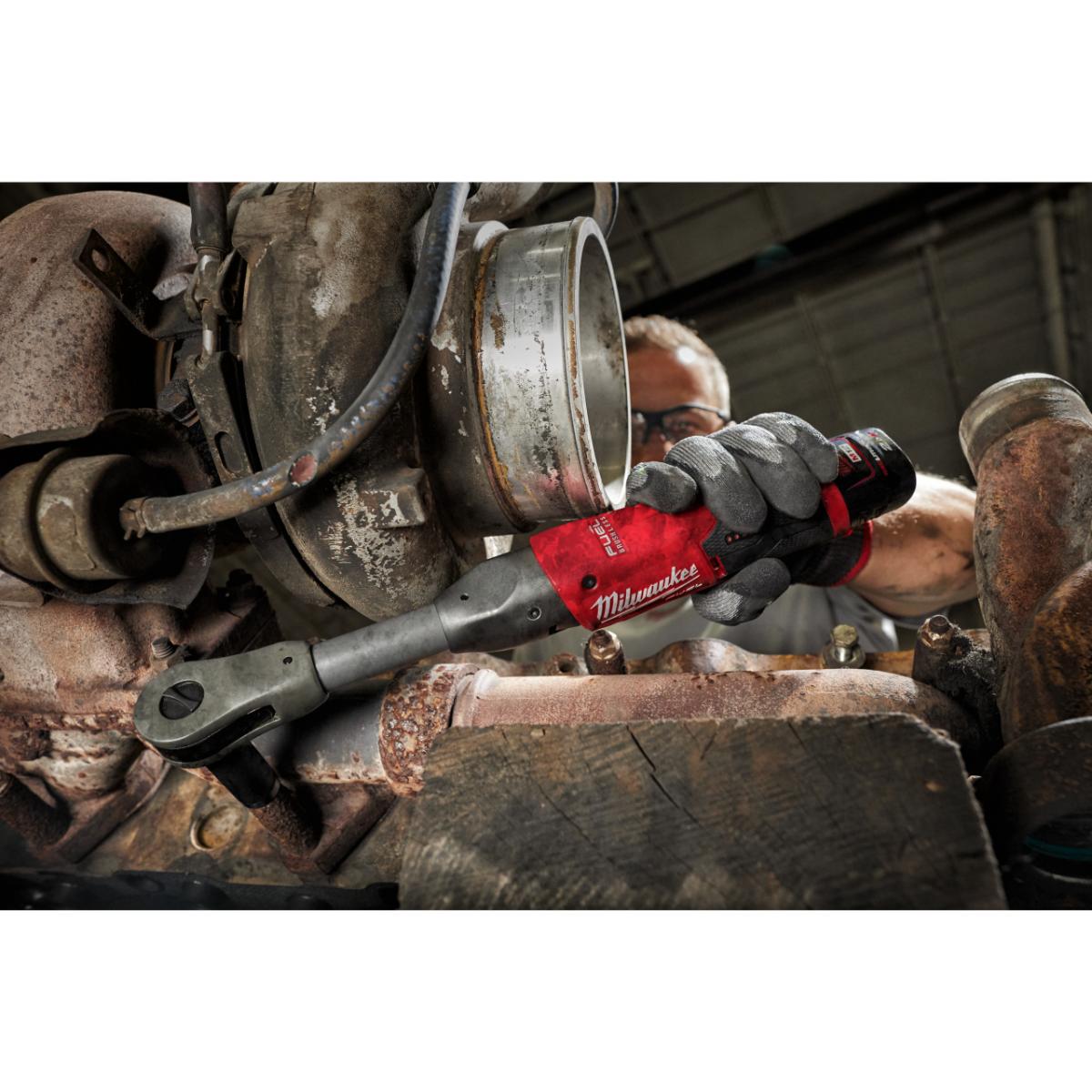 Milwaukee M12 FUEL Akku-Ratsche 3/8 Zoll lang M12 FIR38LR-0