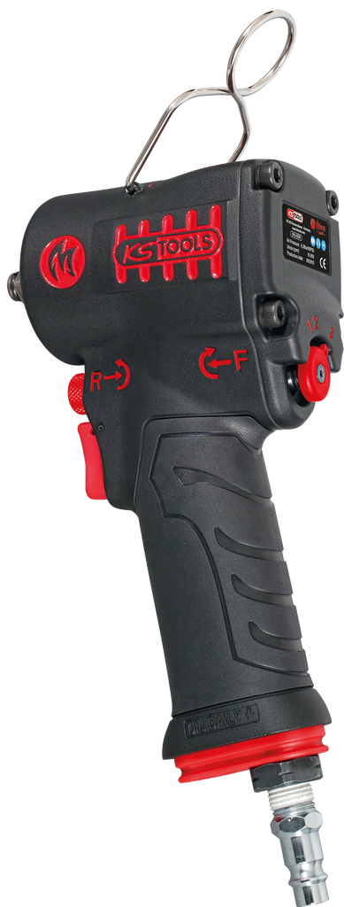 KS Tools 3/8" miniMONSTER Hochleistungs-Druckluft-Schlagschrauber 1.390 Nm