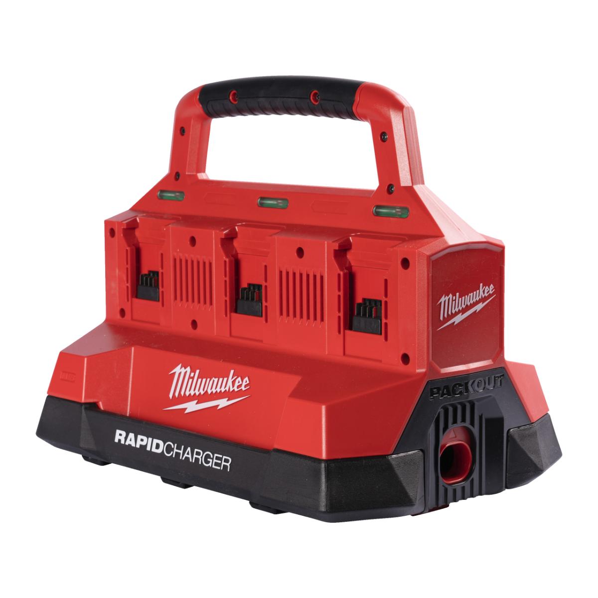 Milwaukee PACKOUT 6-fach Ladegerät M18 PC6