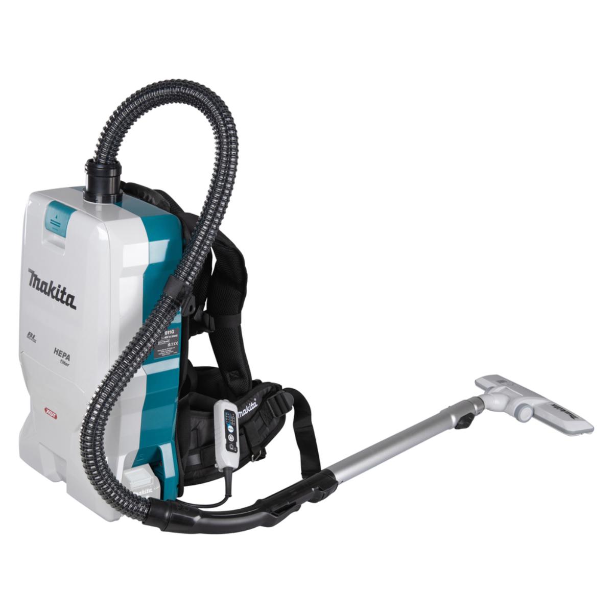 Makita Akku-Rucksackstaubsauger XGT 40V max. - 200 mbar - 6,0 l - VC011GZ