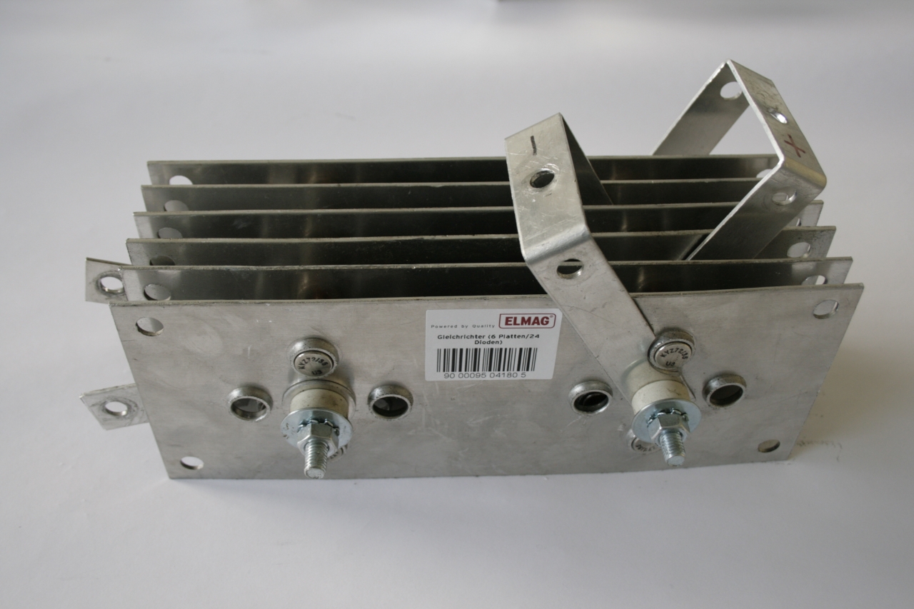 ELMAG Gleichrichter (6 Platten/24 Dioden)